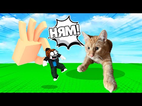 Видео: СИМБА ДУМАЕТ ЧТО ПОДПИСЧИКИ ЭТО ИГРУЖКИ!😼 (Roblox VR)