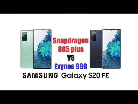 Видео: S20 FE (exynos 990 vs snapdragon 865+)- Обзор и тест в играх