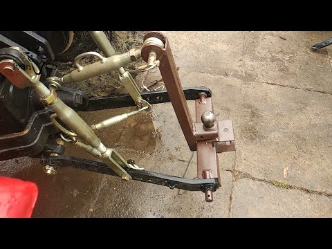 Видео: Мини-трактор Shifeng SF-354.Универсальное прицепное для прицепов.