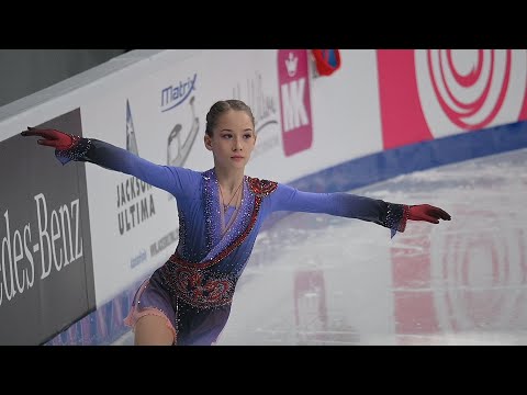 Видео: Софья Акатьева - ПП - Первенство 2021 | Sofia Akatieva - FP - Junior Nationals 2021
