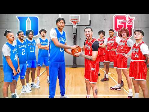 Видео: Сможет ли моя команда AAU победить D1 Hoopers?