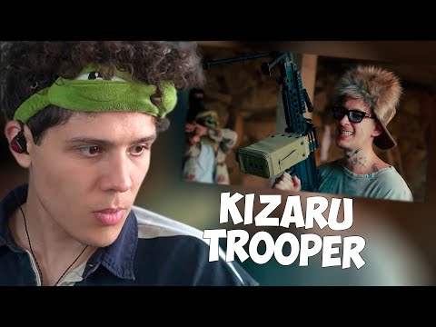 Видео: СМУРФИВАЙТ СЛУШАЕТ: KIZARU - TROOPER
