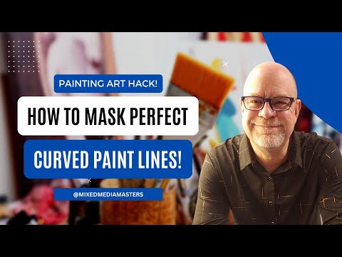 Видео: Как каждый раз идеально маскировать и рисовать изогнутые линии! #arthacks