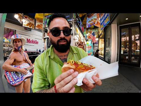 Видео: STREET FOOD HEAVEN в Нью-Йорке 🇺🇸