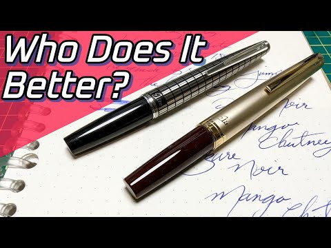 Видео: СТАРЫЙ VS НОВЫЙ — сравнение перьевых ручек Pilot Elite и e95s