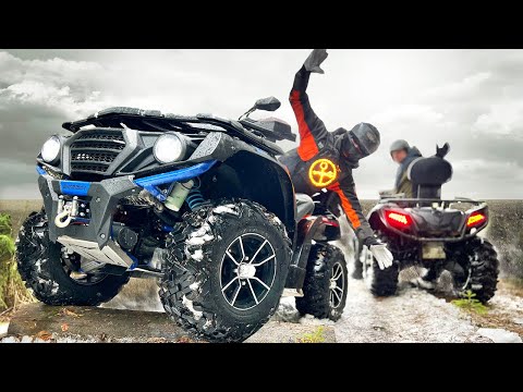 Видео: Новый квадроцикл Sharmax 620 против CFMoto 500!