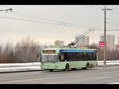 Видео: Информатор Троллейбусного Маршрута №25 Гомель