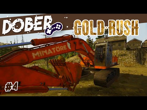 Видео: Мой первый экскаватор #4 - Gold Rush прохождение PS4