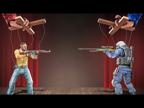 Видео: ДУЭЛЬ В СЛЕПУЮ! МНОЙ НЕВОЗМОЖНО УПРАВЛЯТЬ! :D УГАРНЫЙ КС2