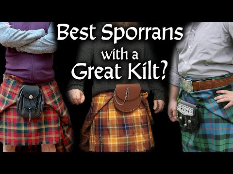 Видео: Какой спорран следует носить с большим килтом?