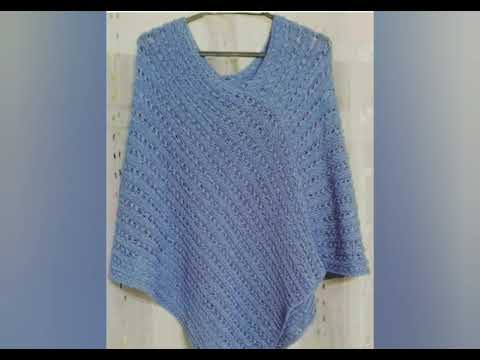 Видео: Самое простое пончо для начинающих