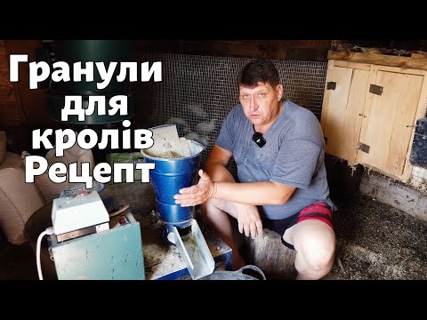 Видео: Як я роблю гранули / битовий гранулятор 220в робе до 120 кг гранули в час / оптиміст #4