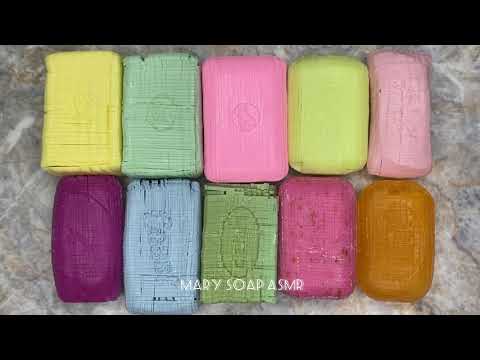 Видео: Dry soap cubes set/asmr soap cutting/relaxing video/сухие кубики на мыле/асмр резка мыла/Релакс