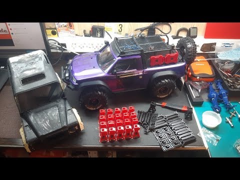 Видео: RC LIVE. Блог моделиста. Расширил колею RC4WD D90  и Свет на Traxxas trx4sportkit.