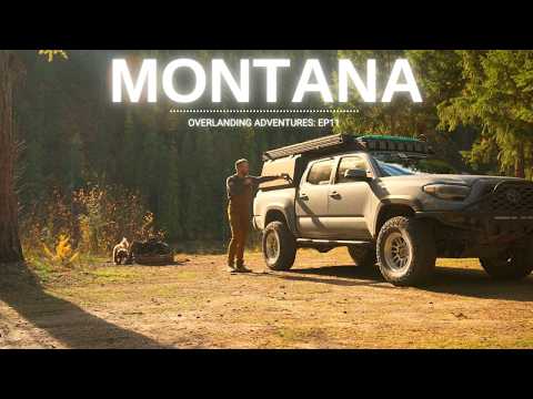 Видео: Осенний кемпинг на грузовике вдоль реки Монтана