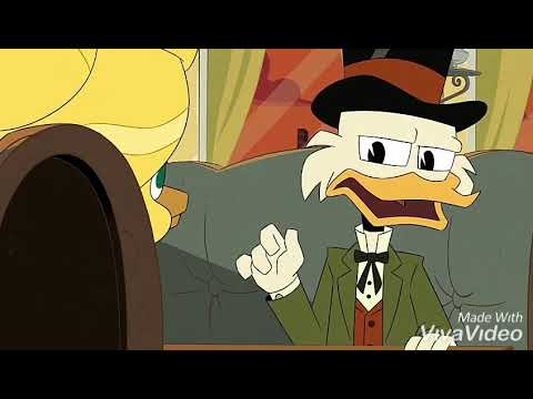 Видео: Утиные истории Голди и Скрудж клип: да ты красивая