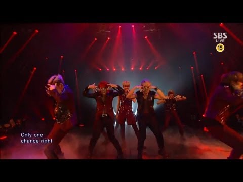 Видео: [BBO BTOB] - Триллер Триллер @ Популярный Inkigayo 131006