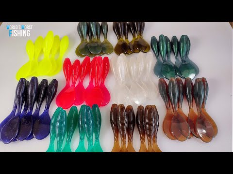 Видео: 10 лучших цветных пигментов, которые ОБЯЗАТЕЛЬНО нужны для создания мягких пластиковых приманок