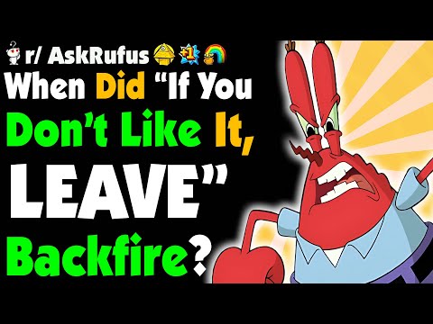 Видео: «Не нравится — уйди» — и все так и сделали!