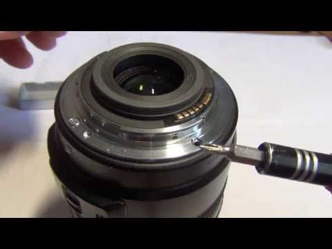 Видео: Разборка объектива Canon EFS 17-85mm и его ремонт