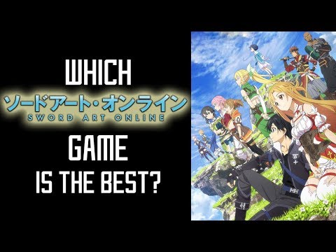 Видео: Какую игру Sword Art Online стоит попробовать в первую очередь?