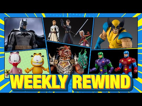 Видео: Еженедельный обзор! Эпизод 97: Marvel Legends DC Star Wars Mythic Legions Tarzan Garfield Capcom ...