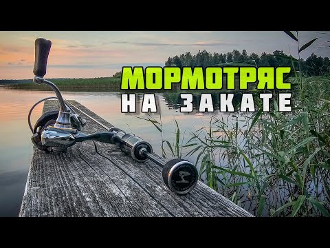 Видео: МОРМЫШИНГ НА СЕЛИГЕРЕ | рыбачу на закате с причала на Matagi TWA-662XUL 