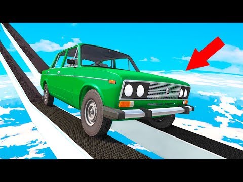Видео: СМЕРТЕЛЬНОЕ ПАДЕНИЕ! СЛОЖНЫЙ СКИЛЛ ТЕСТ НА ВАЗ 2106 В НЕБЕ! ОПАСНАЯ ДОРОГА СМЕРТИ В BeamNG.drive