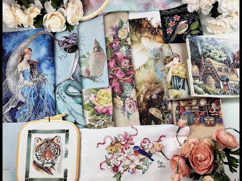 Видео: #1. Процессы ноябрь 2022. Dimensions, Bucilla, Mirabilia, Letistich. Cross Stich. Вышивка крестиком.