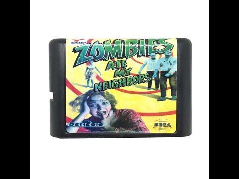 Видео: Game. Zombies Ate My Neighbors / Зомби Съели Моих Соседей (прохождение)(god mod) Sega