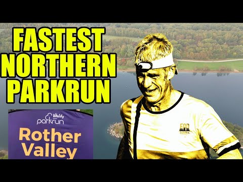 Видео: Rother Valley parkrun [] Могу ли я пробежать меньше 20 секунд на САМОМ БЫСТРОМ PARKRUN на севере ...