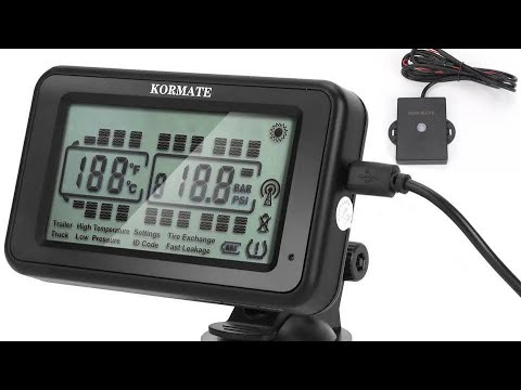 Видео: Обзор системы контроля давления шин. Kormate TPMS. Тестируем