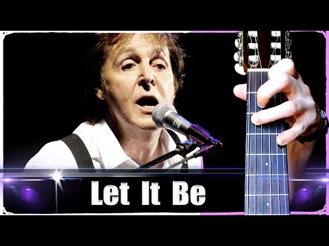 Видео: Beatles - Let It Be на Гитаре + РАЗБОР