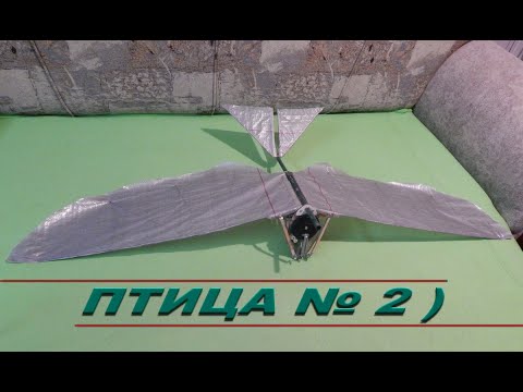 Видео: ПТИЦА  / RC /  2 ВЕРСИЯ / + зальник