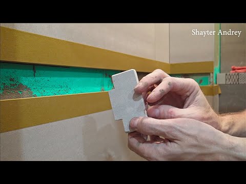 Видео: Стандартная и не стандартная укладка плитки и мозаики!