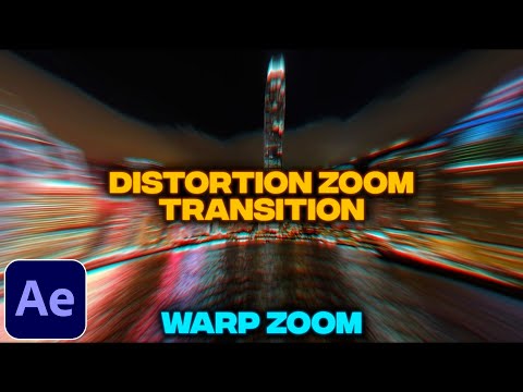 Видео: Учебное пособие по плавному искажению и масштабированию в After Effects | Переход Warp Zoom | Без...