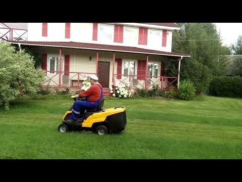 Видео: Райдер бензиновый STIGA Combi 1066 H