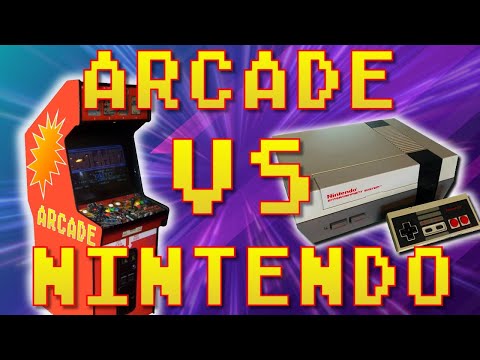 Видео: Nintendo против Arcade! *26 ИГР*!