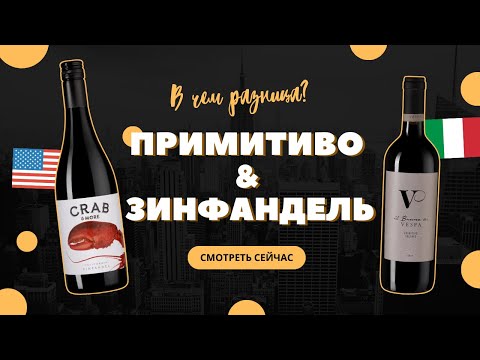 Видео: Примитиво или Зинфандель — Пробуем и сравниваем вино