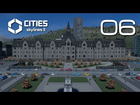 Видео: Колледж. Строю Студенческий городок в Cities Skylines 2