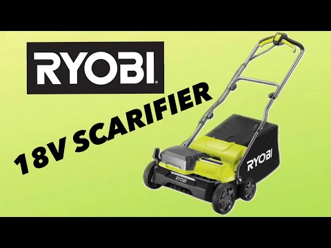 Видео: Проверка инструмента — обзор бесщёточного скарификатора/измельчителя для газонов Ryobi +ONE