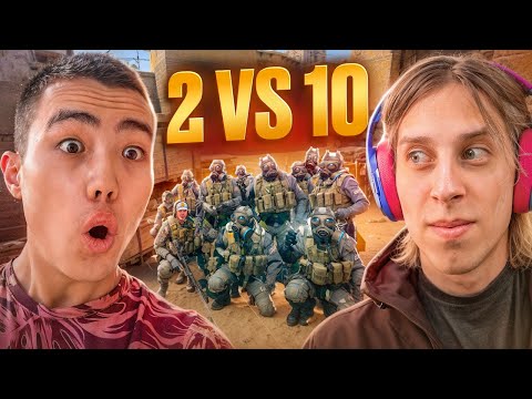 Видео: 🤯 2 ЧИТЕРА vs 10 ИГРОКОВ в CS2! ft. @oblome