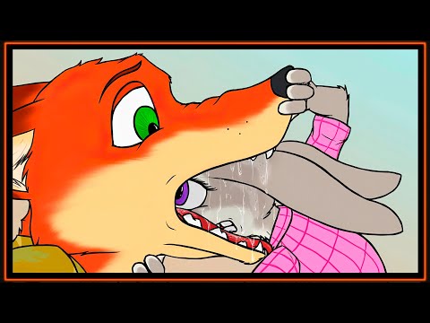 Видео: Ночные кошмары Ника и Джуди - Зверополис 2 - Озвученный Комикс