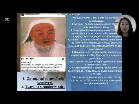 Видео: Инстаграмм желісін тарих сабағында ұтымды пайдалану мүмкіндіктері