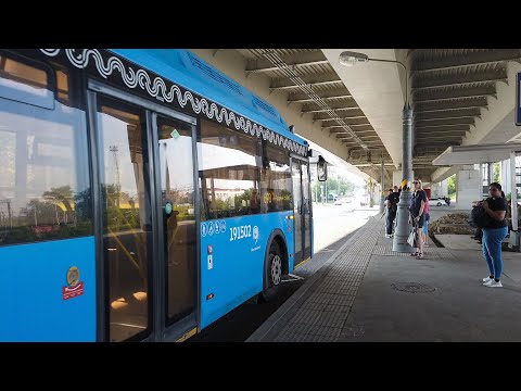 Видео: 698 маршрут автобуса. 06.07.2023 год. Москва.