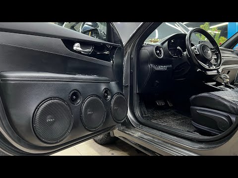 Видео: Kia Cerato / Киа Церато + мощная и громкая аудиосистема от Автостиль. Автозвук за 300 тыс рублей