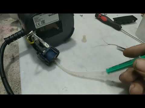 Видео: Отпариватель Tefal DT3030 помпа работает, пара нет.