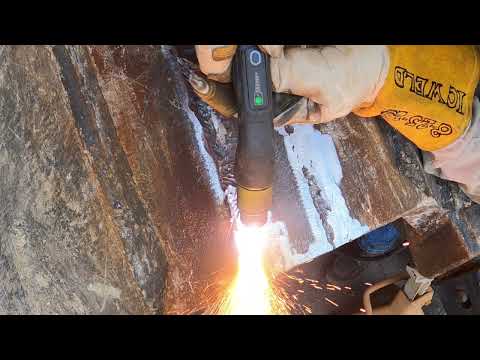 Видео: Адаптер для ковша для плазменной строжки