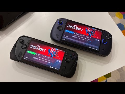 Видео: Lenovo Legion Go S Z1 Extreme SteamOS: распаковка, первые впечатления и сравнение с ASUS ROG Ally X