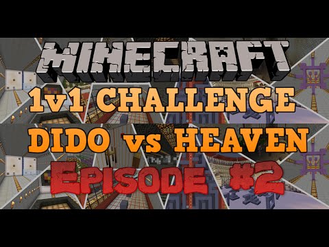 Видео: Minecraft Map: "1v1 10 Challenges" : Моя милост срещу heavenBUL #2